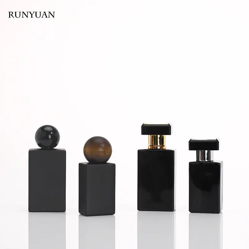 Wholesale 100ml Black Perfume Spray Bottle