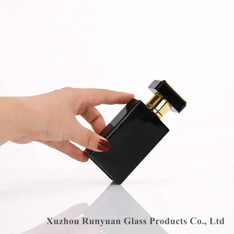 Wholesale 100ml Black Perfume Spray Bottle