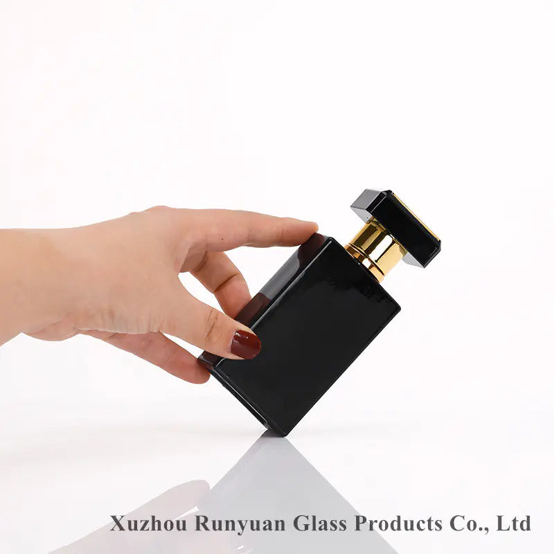 Wholesale 100ml Black Perfume Spray Bottle