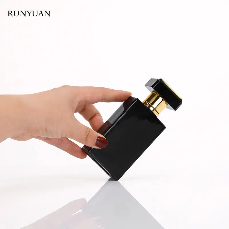 Wholesale 100ml Black Perfume Spray Bottle